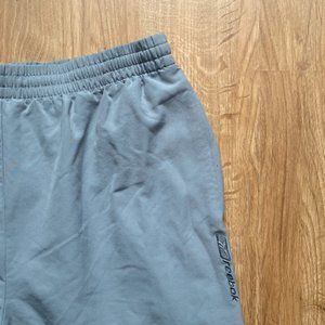 Gray Reebok Double Lined Joggers with Adjustable Tie Waist